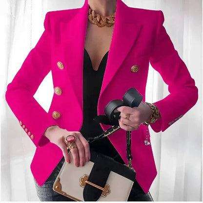 Clara – Blazer mit zwei Reihen Knöpfen