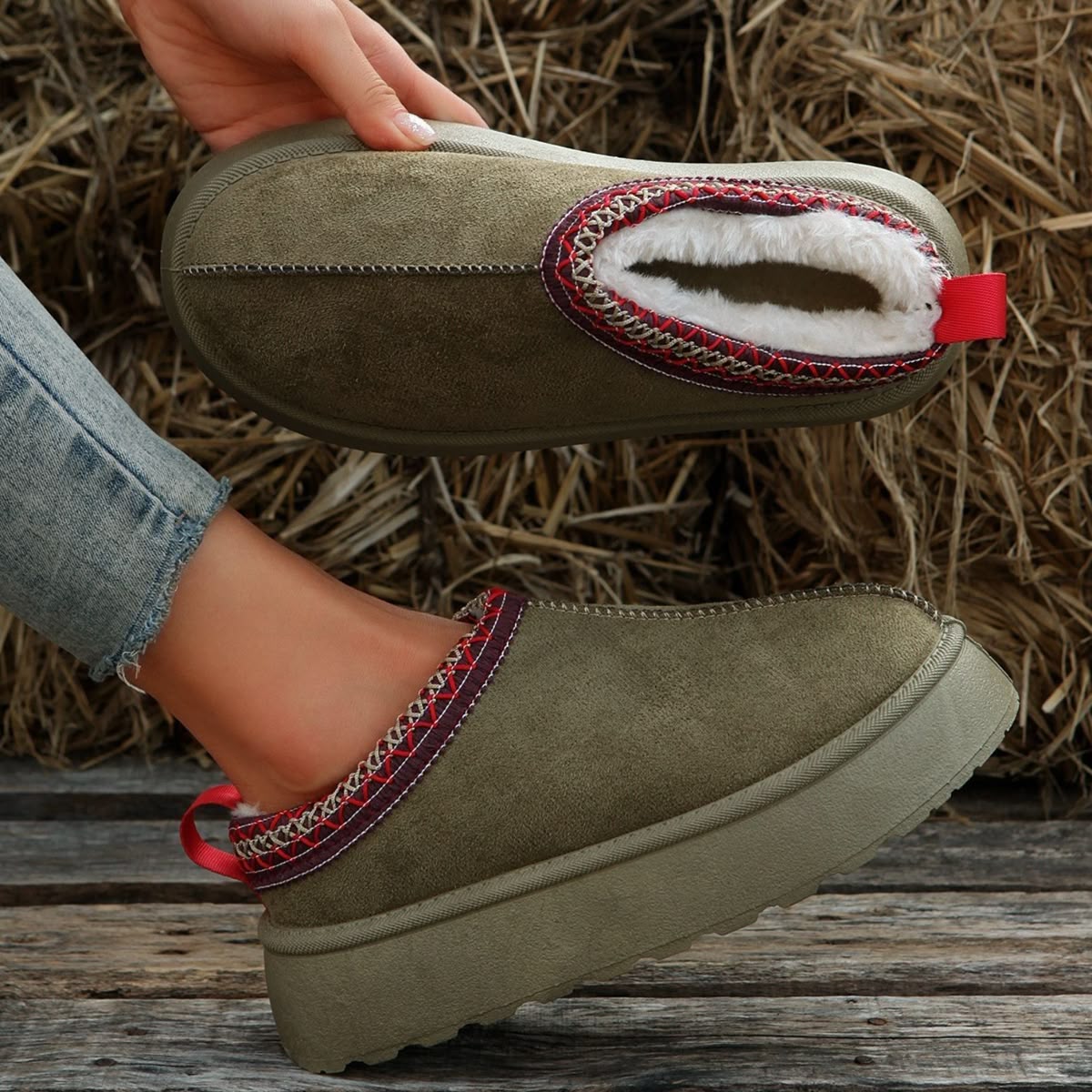 Audrey – Winterstiefel Modetrend Plattform