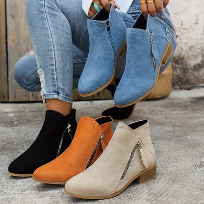 Klara – Stiefel mit Zipper