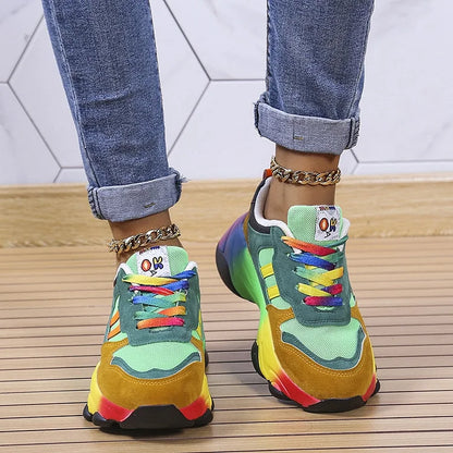 Erika – Orthopädische Schuhe Regenbogen