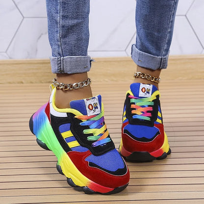 Erika – Orthopädische Schuhe Regenbogen