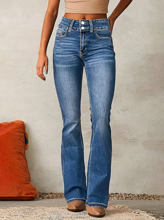 Neely - Gemütliche Damenjeans mit hohem Bund