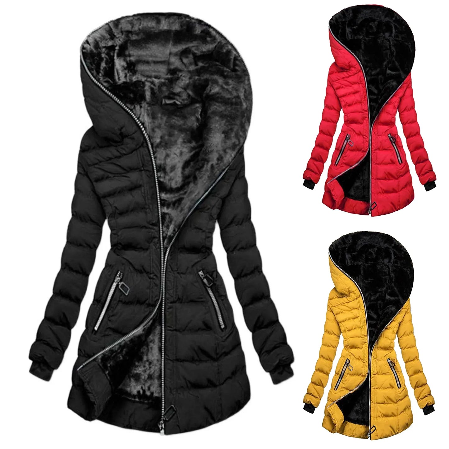 Lucia – Bequemer Pullover-Mantel