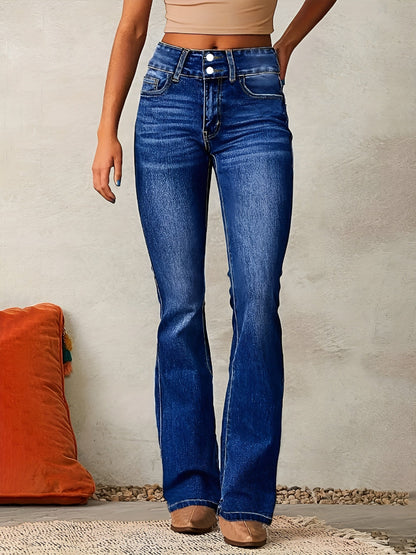 Neely - Gemütliche Damenjeans mit hohem Bund