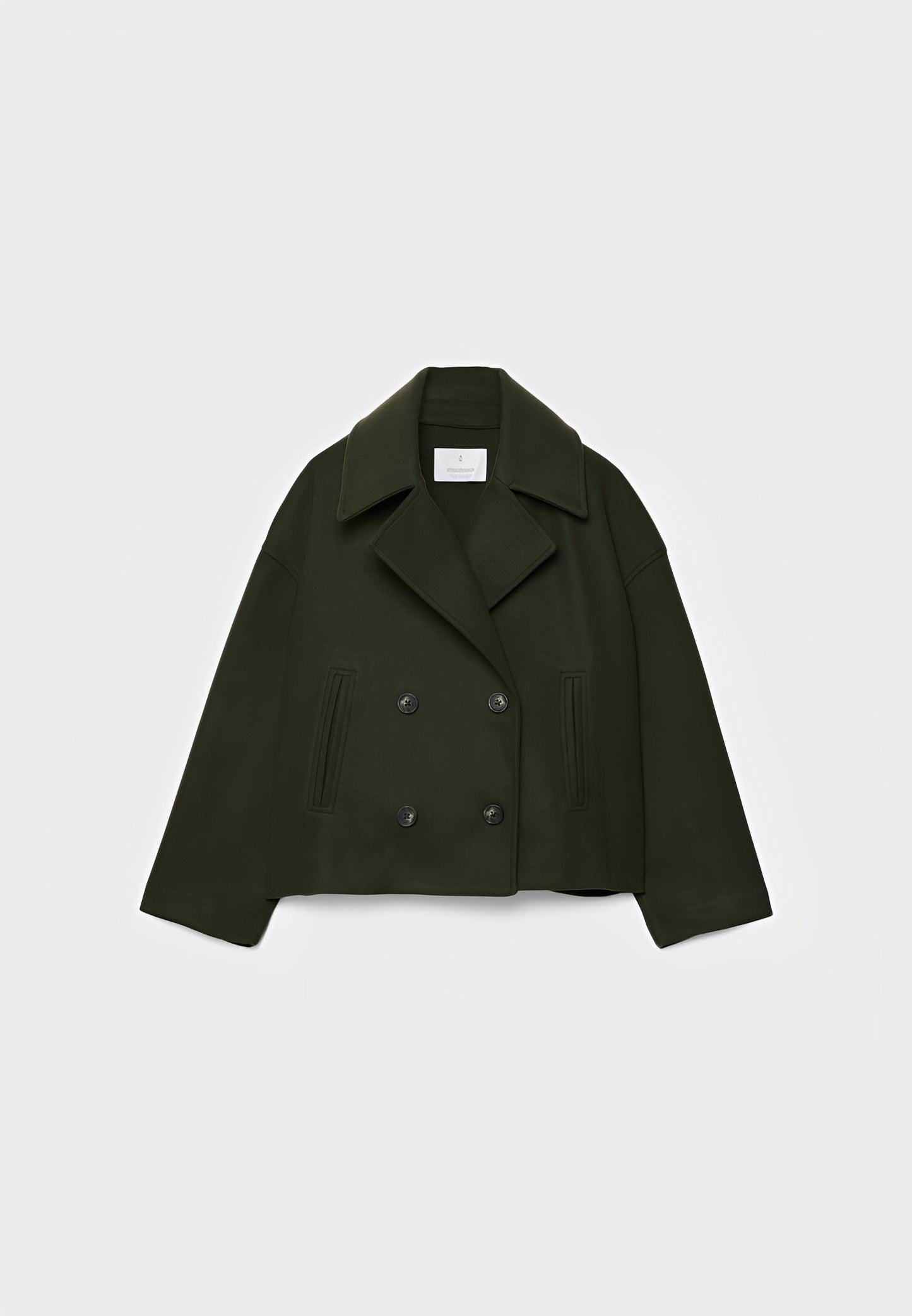 Claire – Kurze Modische Zweireihige Jacke