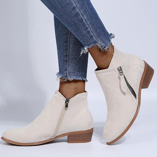Elizabeth - Anmutige Wildlederstiefel für Frauen