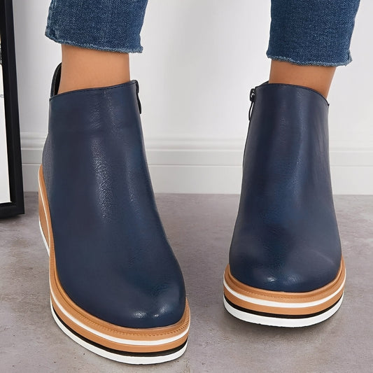 Sorrel - Bequeme Damenlederstiefel mit Zipper