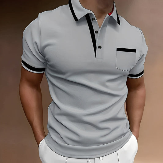 Callahan - Stilvolles Polo-Shirt mit Tasche für Männer