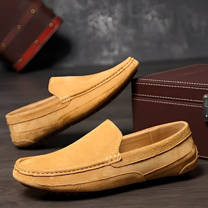 Cameron - Bequeme, elegante Herrenmokassins aus Wildleder