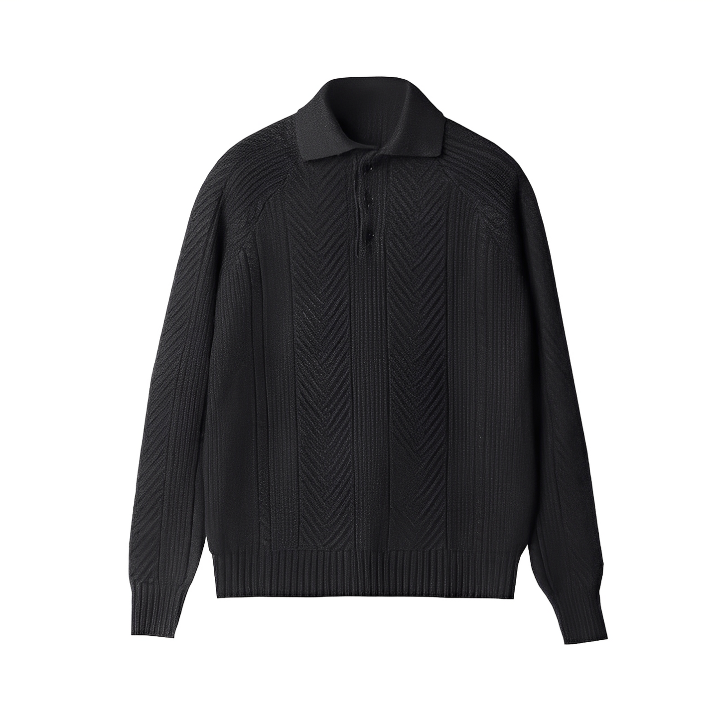 Darius – Langer Ärmel Strickpullover