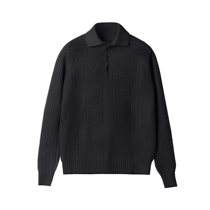 Darius – Langer Ärmel Strickpullover