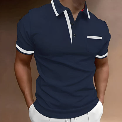 Callahan - Stilvolles Polo-Shirt mit Tasche für Männer