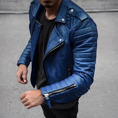 Easton - Retro-Herrenlederjacke
