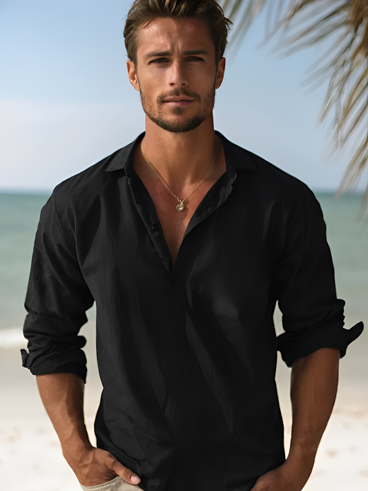 Luca – Leichtes Hemd für Männer