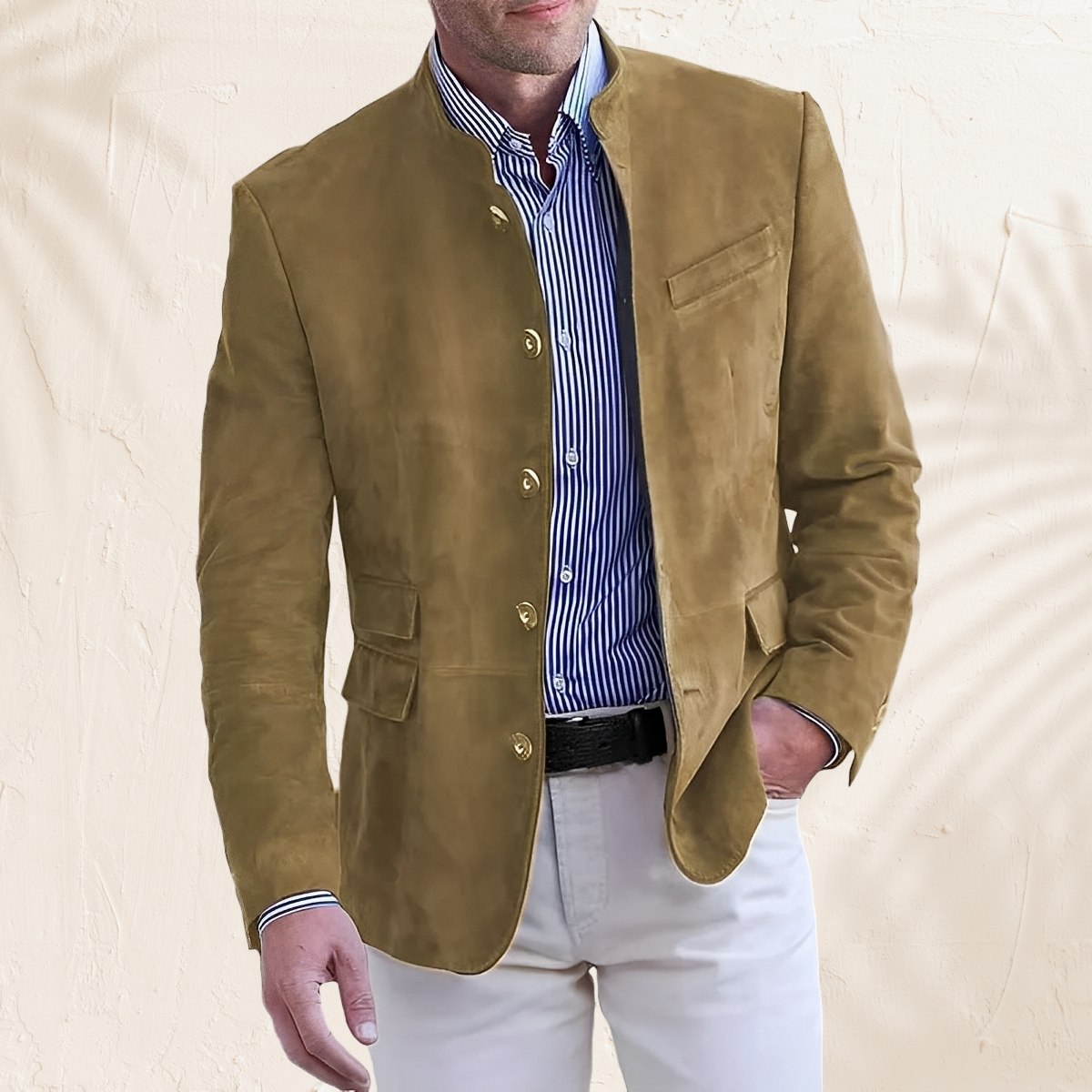 Philip – Herbstjacke mit Knöpfen für Herren
