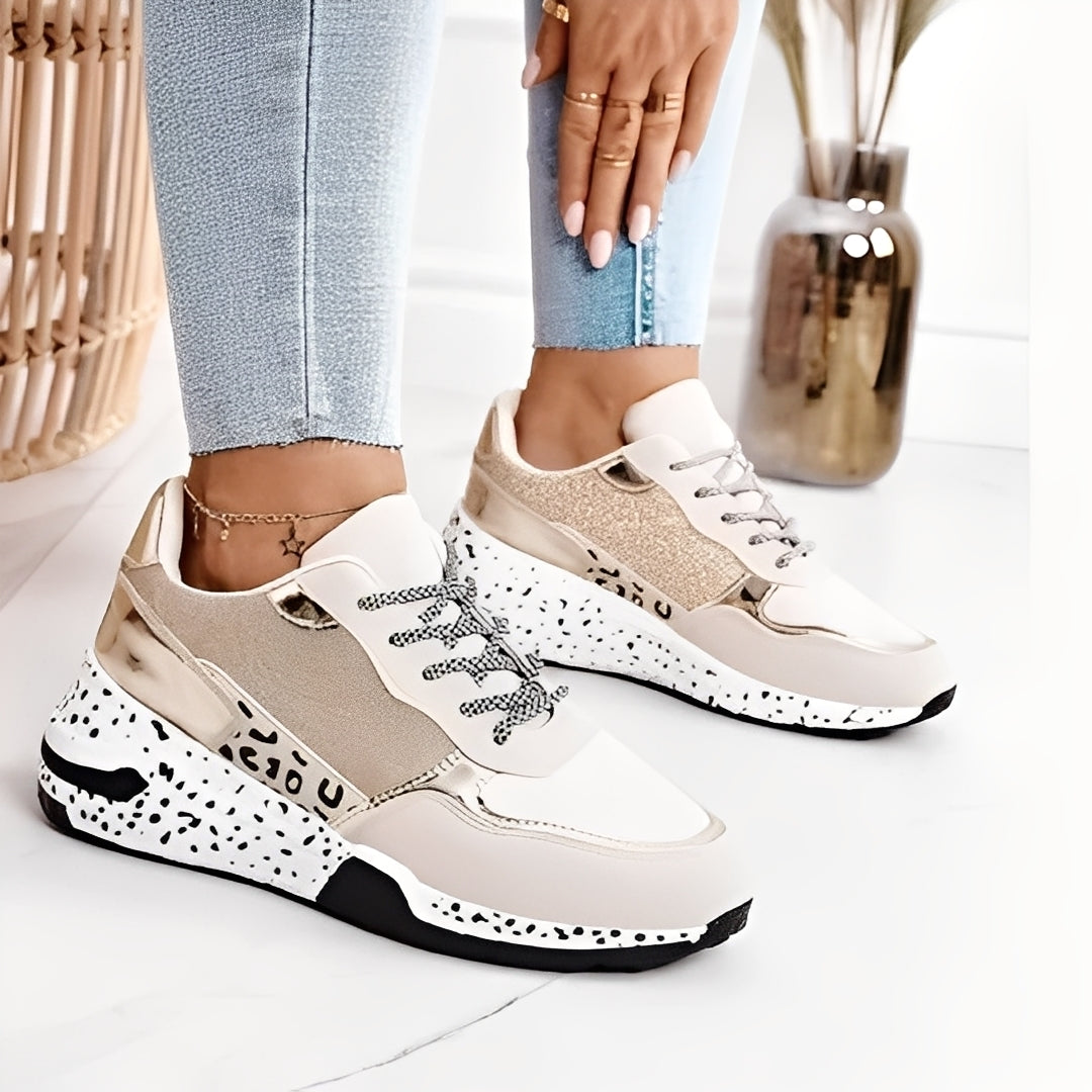 Penelope - Bequeme Damensneaker mit Keilabsatz