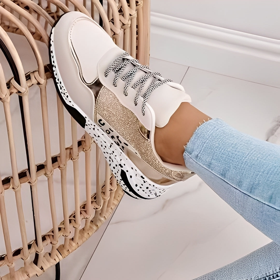 Penelope - Bequeme Damensneaker mit Keilabsatz