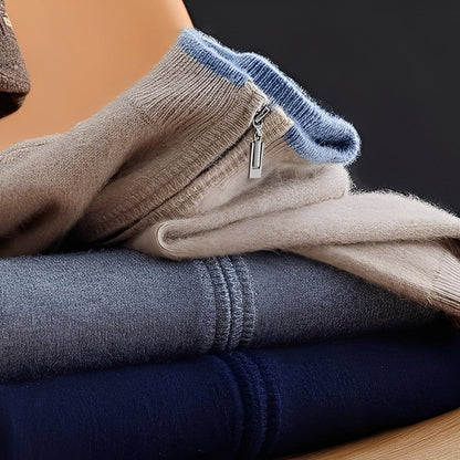 Brendon - Bequemer Herren-Pullover mit Reißverschluss