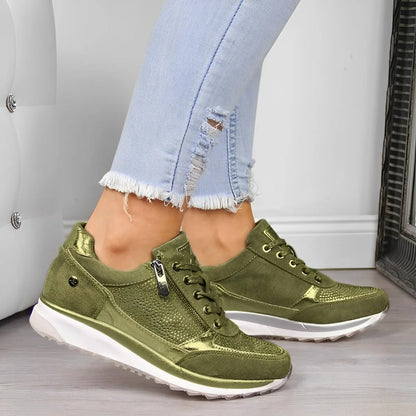 Kaycee - Modische Freizeitschuhe mit Reißverschluss für Damen