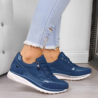 Kaycee - Modische Freizeitschuhe mit Reißverschluss für Damen