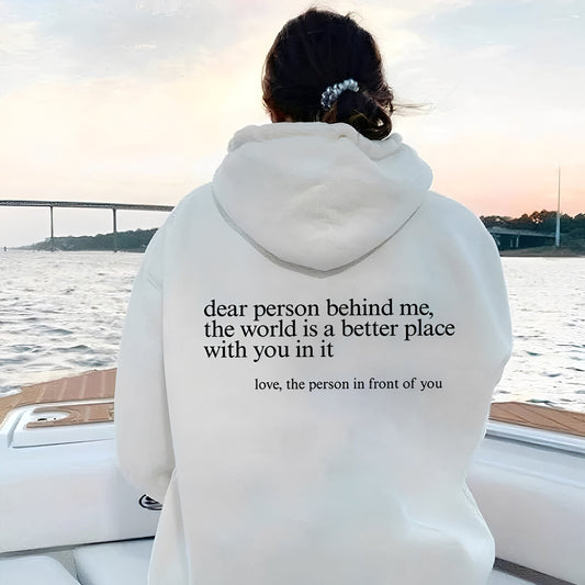 Cecilia - Bequemer Damen-Hoodie mit auffälligem Design
