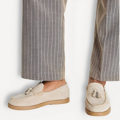 Dixon - Bequeme Männerschuhe mit Quasten
