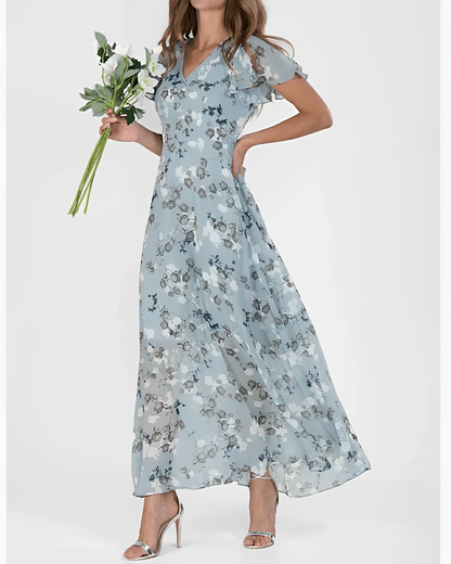 Leona – Sommerliches Maxikleid mit Blumen