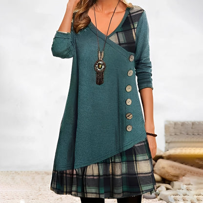 Shawnee - Komfortables Damenkleid mit Karomuster