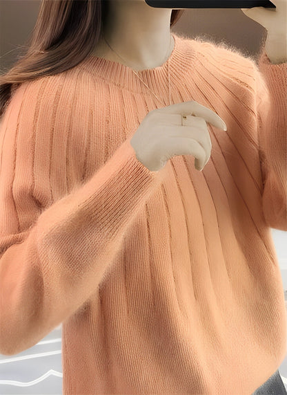 Cornelia - Bequemer, leger geschnittener Damen-Kaschmirpullover