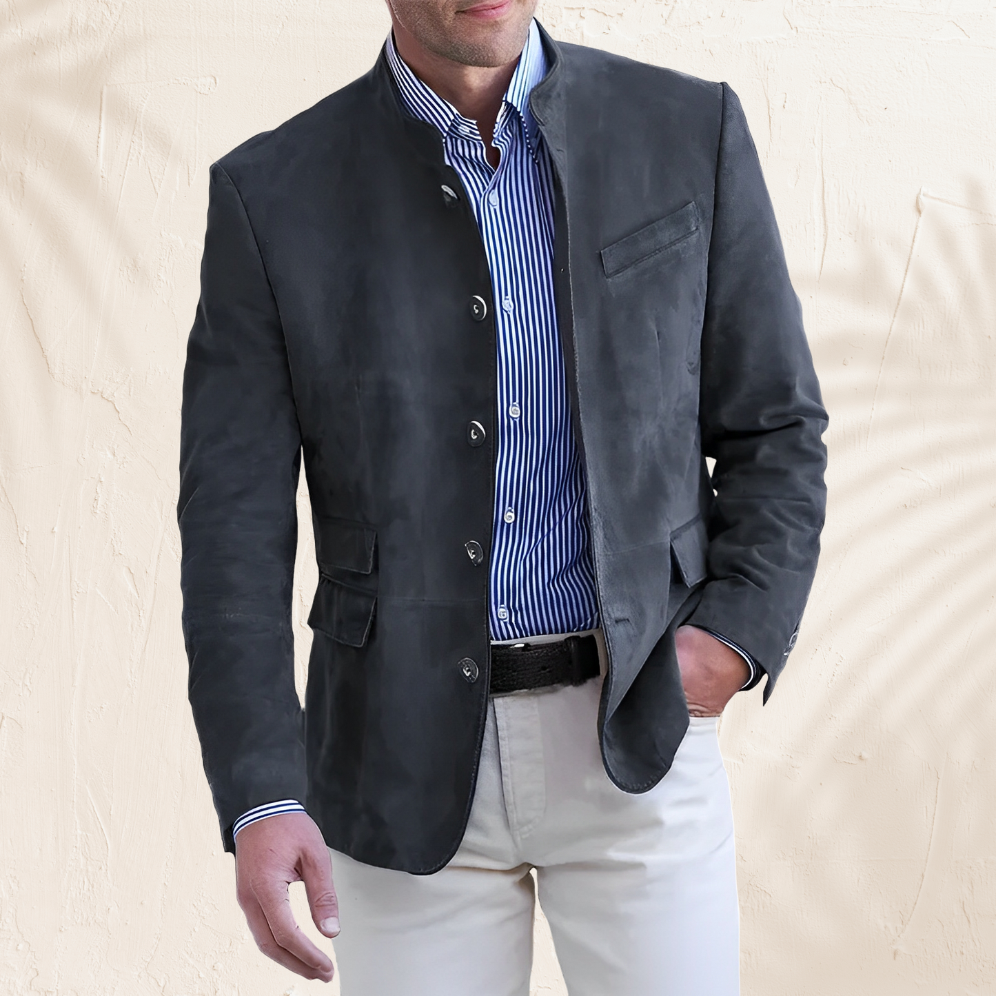 Philip – Herbstjacke mit Knöpfen für Herren