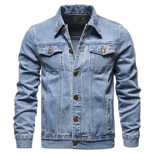 Winton - Zeitlose Herren-Jeans-Truckerjacke