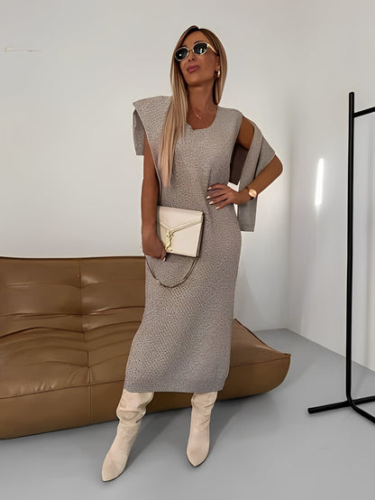 Cherice - Schickes, locker gestricktes Set für Damen