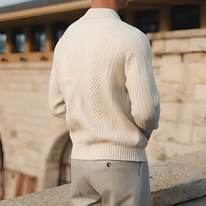 Darius – Langer Ärmel Strickpullover