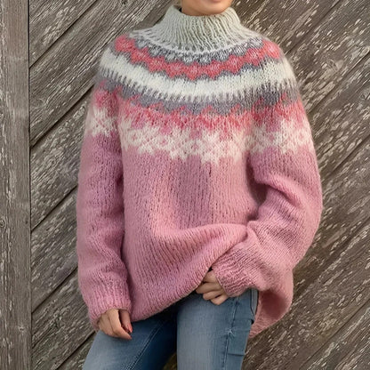 Remy - Traditioneller Damenpullover mit Muster