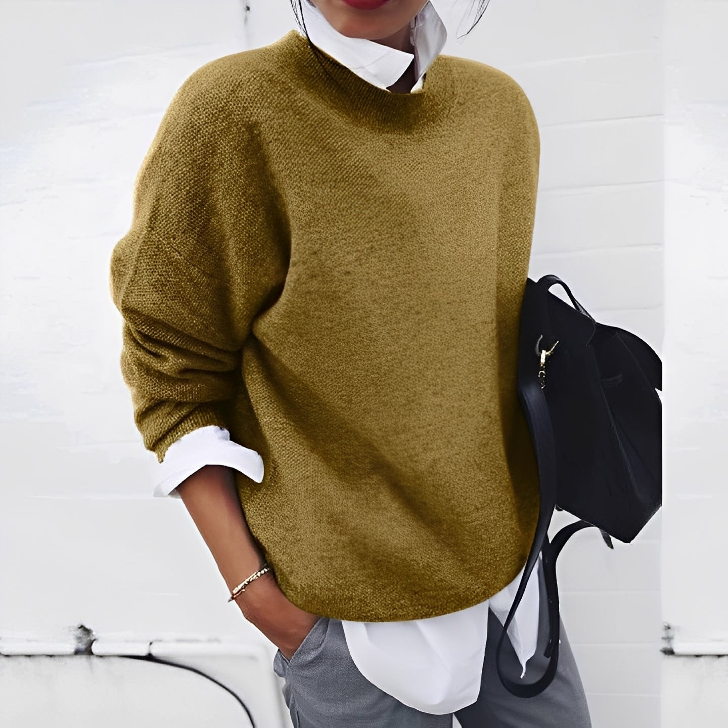Zinnia - Schicker, warmer Damen-Kaschmirpullover