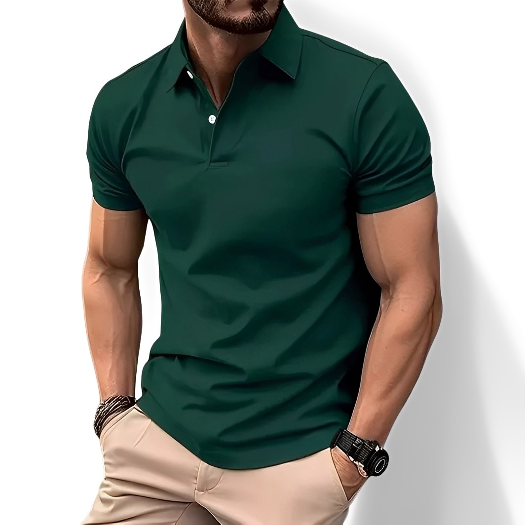 Deacon - Komfortables Herren-Poloshirt mit kurzen Ärmeln