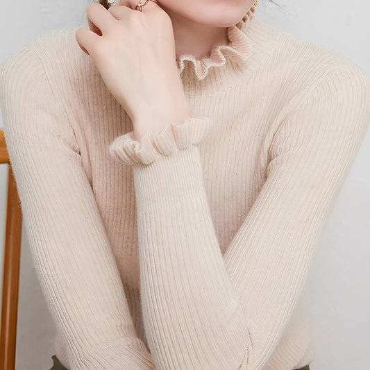 Keitha - Damen-Rollkragenpullover aus Kaschmir