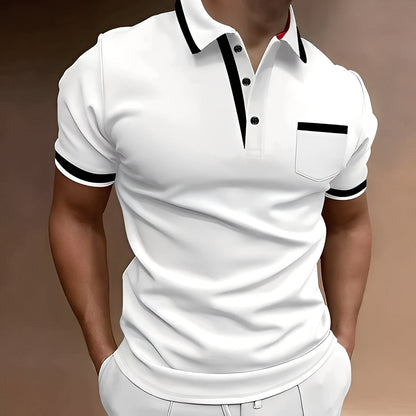Callahan - Stilvolles Polo-Shirt mit Tasche für Männer