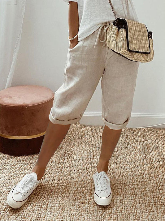 Nila – Sommer-Shorts mit Kordelzug