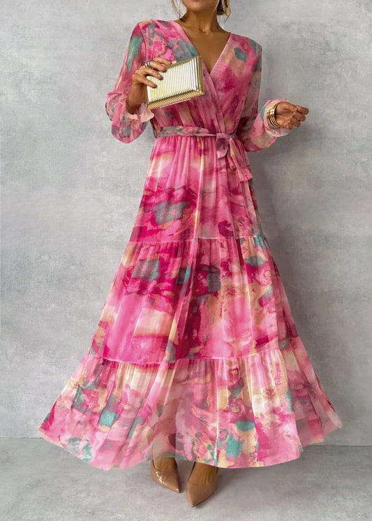 Nina – Leichtes Sommerkleid mit langen Ärmeln