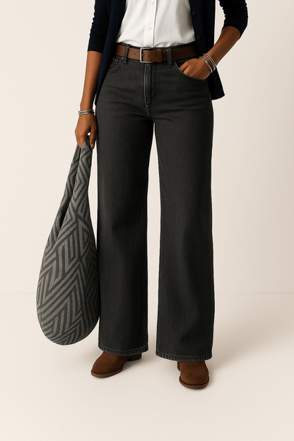 Majken – Weite Denim-Jeans