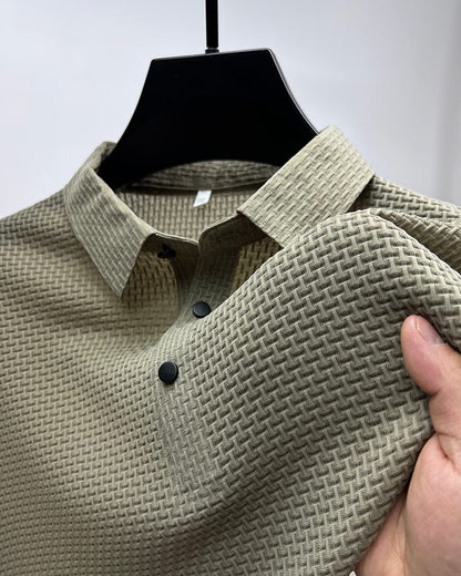 Morten – Polo-Shirt mit Struktur