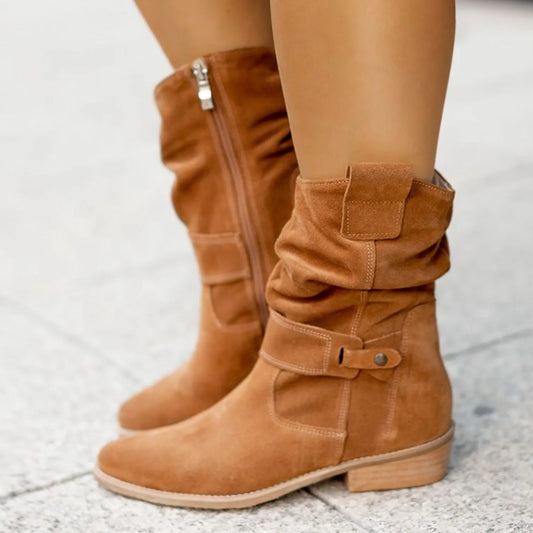 Elisa – Wildleder-Booties | Schick & Bequem