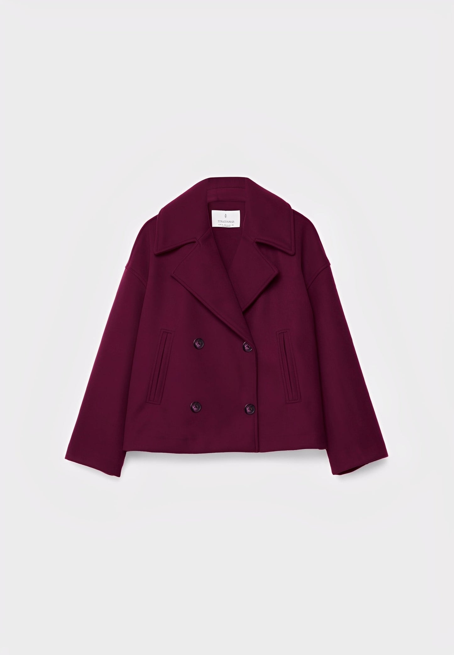 Claire – Kurze Modische Zweireihige Jacke