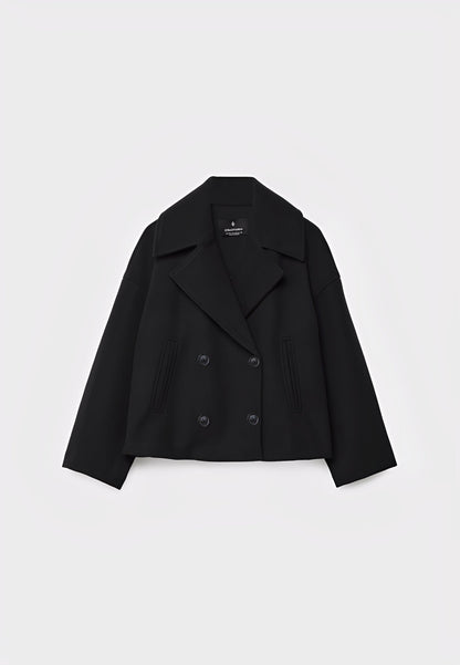 Claire – Kurze Modische Zweireihige Jacke